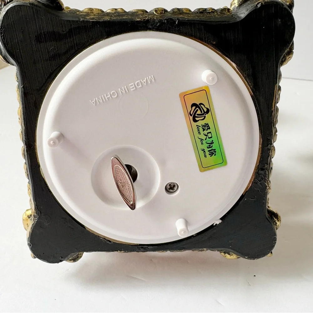 LUTFI Retro Hand Painted Dancing Mice‎ Phonograph Music Box